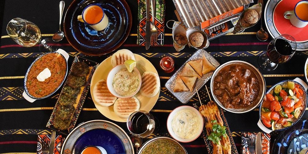 Ein Afrikanisches Kulinarisches Abenteuer im Gold Restaurant
